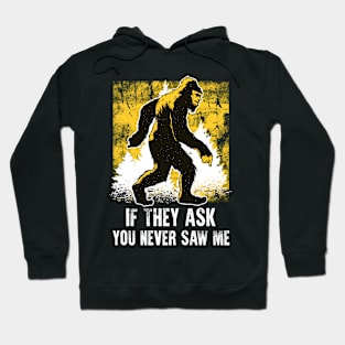 Funny Bigfoot Sasquatch Apparel Hoodie